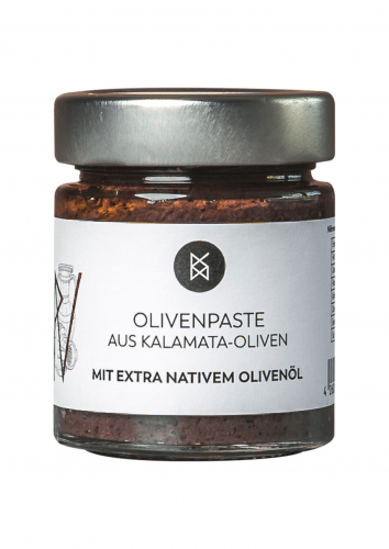 Kalamata-Oliven-Paste schwarz