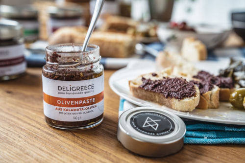 Kalamata-Oliven-Paste schwarz