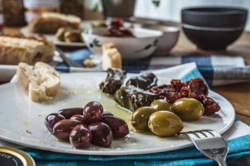 Kalamata-Oliven-Paste schwarz