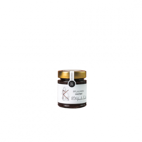 Pflaumen und Gewürze Chutney