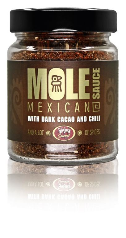 Mole Mexican Sauce with Dark Cacao and Chili