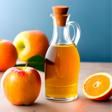 Apfel Aperitif mit Orange - frisch gezapft -