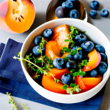 Aprikose Blaubeer Crema mit Thymian- frisch gezapft -