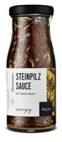 Steinpilz Sauce - Mit Basilikum