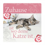 Romantisches Geschirrtuch: Zuhause ist...
