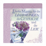 Romantisches Geschirrtuch: Danke Mama...