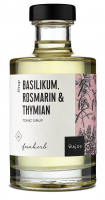 Basilikum Rosmarin & Thymian Tonic Sirup