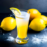 Limoncello Likör aus Italien -frisch gezapft-